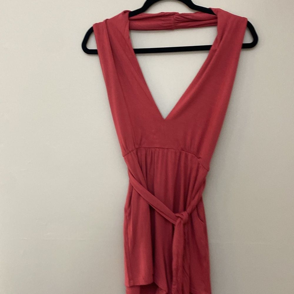 Krisa Halter Romper In Rose Revolve Size Small
